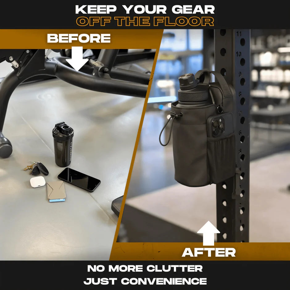 Keep Your Gear Off The Floor, Stay Organised!